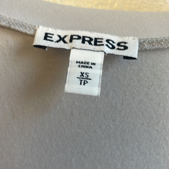 Sequin grey blue tank top XS - Picture 2 of 5